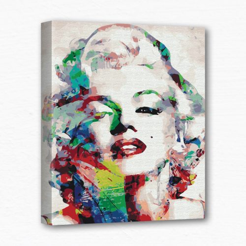 Keretre feszített számfestő - Marilyn Monroe