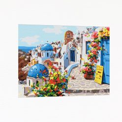 Számfestő készlet - Santorini - Számos kifestő - Számfestés - Számok szerinti festés