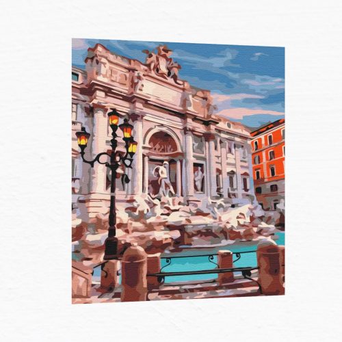 Számfestő készlet - Trevi-kút