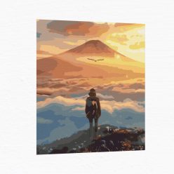 Számfestő készlet - A világ tetején