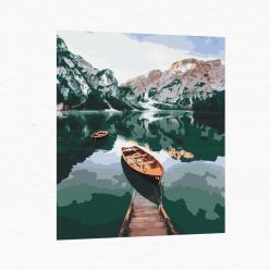 Számfestő készlet - Hegyi csónakázás