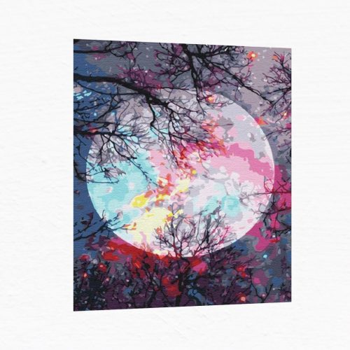 Számfestő készlet - Hold