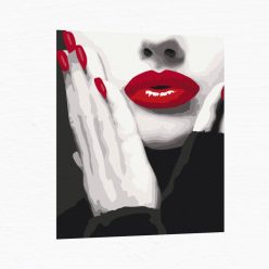 Számfestő készlet - Vörös rúzs