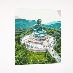 Számfestő készlet - Tian Tan Buddha-szobor