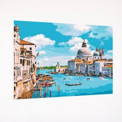 Számfestő készlet - Napsütötte Velence