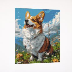 Számfestő készlet - Corgi kutya